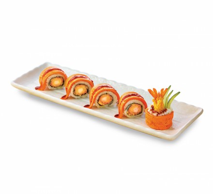 สไปซี่แซลมอนมากิ